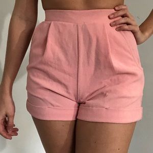 American Apparel Pink Shorts
